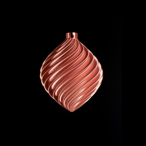 Spirál gyöngy karácsonyfadísz - karácsony - karácsonyi lakásdekoráció - karácsonyfadíszek - Meska.hu