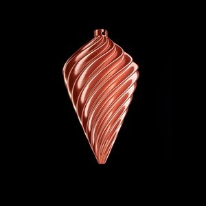 Spirál csepp karácsonyfadísz - karácsony - karácsonyi lakásdekoráció - karácsonyfadíszek - Meska.hu