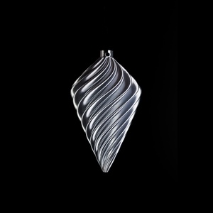 Spirál csepp karácsonyfadísz, Karácsony, Karácsonyi lakásdekoráció, Karácsonyfadíszek, Mindenmás, MESKA