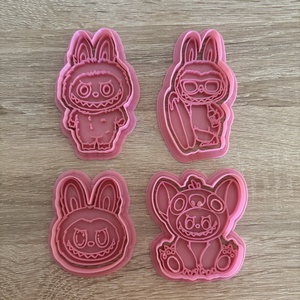3D nyomtatott Labubu sütikiszúró - Meska.hu