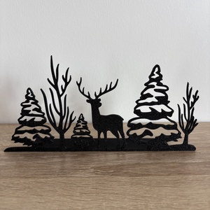 3D nyomtatott karácsonyi ablakdísz - karácsony - adventi díszek - adventi ablakdekoráció - Meska.hu