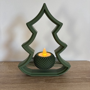 3D nyomtatott, Karácsony, Karácsonyi lakásdekoráció, Karácsonyi lakásdíszek, Mindenmás, MESKA