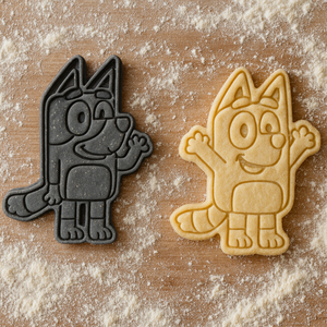 3D nyomtatott Bluey sütikiszúró, Otthon & Életmód, Konyhafelszerelés, tálalás, Sütés, főzés, Sütikiszúró, Mindenmás, MESKA