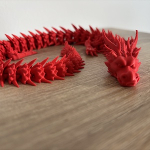 3D nyomtatott mozgatható sárkány - Meska.hu
