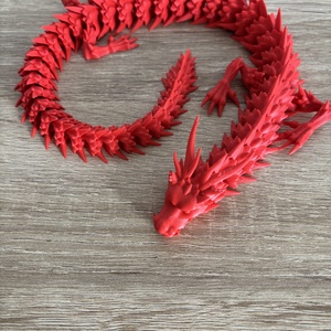 3D nyomtatott mozgatható sárkány - játék & sport - plüssállat & játékfigura - más figura - Meska.hu