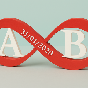 3D nyomtatott Valentin-napi végtelen dekor, , Mindenmás, MESKA