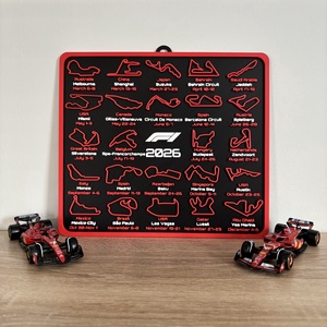 Formula 1 2026-os versenynaptár, Otthon & Életmód, Dekoráció, Fali és függő dekoráció, Falinaptár & Öröknaptár, Mindenmás, MESKA