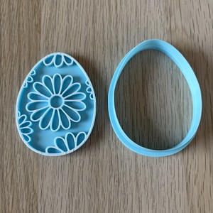 Húsvéti tojás sütikiszúró szett - ünnepi díszek, dekorációk - húsvéti díszek és dekorációk - húsvéti sütikiszúró - Meska.hu