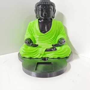 Buddha telefontartó+2 QR kód zenéhez - Meska.hu