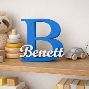3D nyomtatott Névre szóló dekoráció - baba - mama - babaszoba dekoráció - babanév dekoráció - Meska.hu