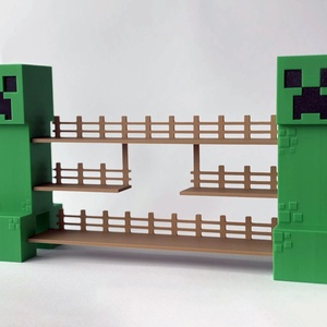 Minecraft Kinder Joy állvány - otthon & életmód - dekoráció - asztal és polc dekoráció - díszdoboz - Meska.hu