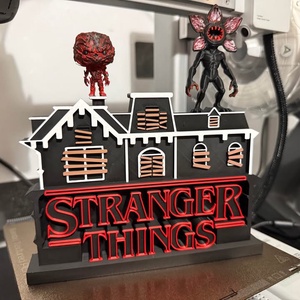 Stranger Things Creel Ház, Otthon & Életmód, Dekoráció, Kép & Falikép, 3d képek, Fotó, grafika, rajz, illusztráció, MESKA