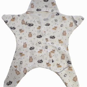 Nyári kánikula Duplagéz csillag/mintás rendelhető, Baba - mama, Babaruházat, Tipegőhálózsák, , MESKA