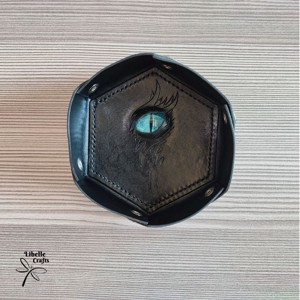 Hatszögletű sárkányszemes kockadobó tálca, Játék & Sport, Táblajáték és Kártyajáték, Társasjátékok, Dobókocka, , MESKA