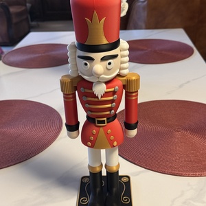 3D nyomtatott diótörő karácsonyi dekoráció � 40 cm - karácsony - adventi díszek - adventi asztaldísz - Meska.hu