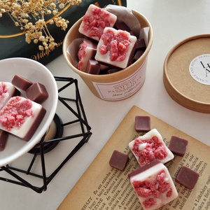 Málnás panna cotta illatviasz  - otthon & életmód - gyertya, illat, aroma - illatviasz - Meska.hu