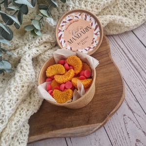 Chilis mandarin illatú illatviasz  - otthon & életmód - gyertya, illat, aroma - illatviasz - Meska.hu