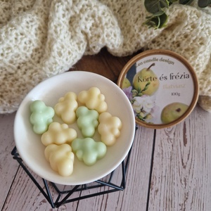 Körte és frézia illatviasz , Otthon & Életmód, Gyertya, illat, aroma, Illatviasz, Gyertya-, mécseskészítés, MESKA