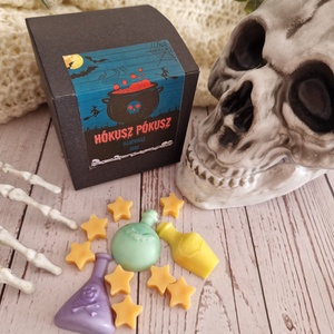 Hókusz Pókusz Halloweeni illatviasz , Otthon & Életmód, Gyertya, illat, aroma, Illatviasz, Gyertya-, mécseskészítés, MESKA