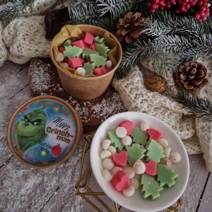 Grinch-mas illatviasz  - otthon & életmód - gyertya, illat, aroma - illatviasz - Meska.hu