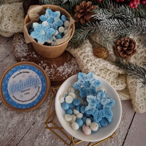 Jégvilág illatviasz , Otthon & Életmód, Gyertya, illat, aroma, Illatviasz, Gyertya-, mécseskészítés, MESKA