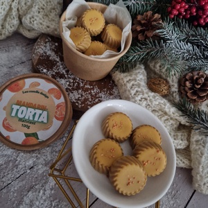 Mandarintorta illatviasz , Otthon & Életmód, Gyertya, illat, aroma, Illatviasz, Gyertya-, mécseskészítés, MESKA