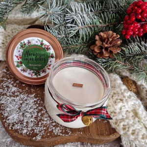 Narancsos-vajas keksz illatgyertya - Meska.hu