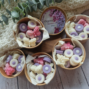 Orgona illatviasz szójaviaszból, kézműves wax melt, tavaszi lakásillatosító ajándékba - otthon & életmód - gyertya, illat, aroma - illatviasz - Meska.hu
