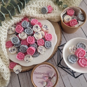 Bazsarózsa illatviasz , Otthon & Életmód, Gyertya, illat, aroma, Illatviasz, Gyertya-, mécseskészítés, MESKA