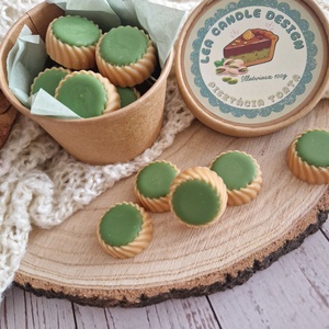 Pisztácitorta illatviasz  - otthon & életmód - gyertya, illat, aroma - illatviasz - Meska.hu