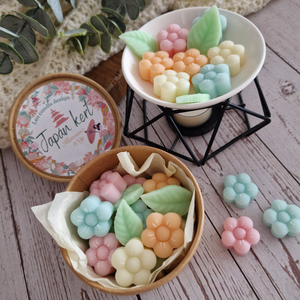 Japánkert illatviasz - otthon & életmód - gyertya, illat, aroma - illatviasz - Meska.hu