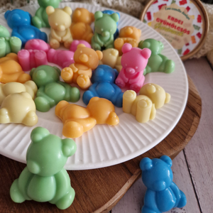 Erdei gyümölcsös gumimacik illatviasz - otthon & életmód - gyertya, illat, aroma - illatviasz - Meska.hu