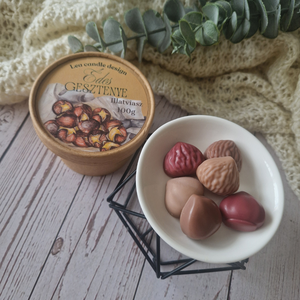 Édes gesztenye illatviasz, meleg, édes őszi hangulat otthonodba, Otthon & Életmód, Gyertya, illat, aroma, Illatviasz, Gyertya-, mécseskészítés, MESKA