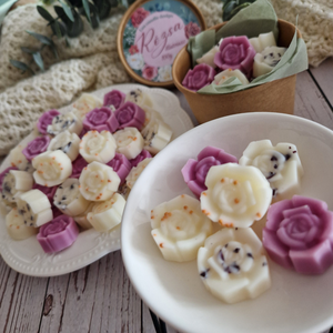 Rózsa illatviasz, friss, virágos elegancia - otthon & életmód - gyertya, illat, aroma - illatviasz - Meska.hu