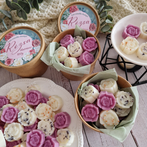 Rózsa illatviasz, friss, virágos elegancia, Otthon & Életmód, Gyertya, illat, aroma, Illatviasz, Gyertya-, mécseskészítés, MESKA