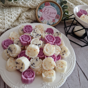 Rózsa illatviasz, friss, virágos elegancia - otthon & életmód - gyertya, illat, aroma - illatviasz - Meska.hu