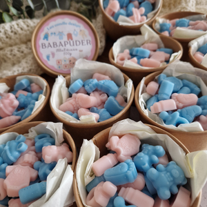 Babapúder illatviasz - otthon & életmód - gyertya, illat, aroma - illatviasz - Meska.hu