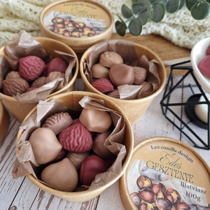 Édes gesztenye illatviasz, meleg, édes őszi hangulat otthonodba - otthon & életmód - gyertya, illat, aroma - illatviasz - Meska.hu