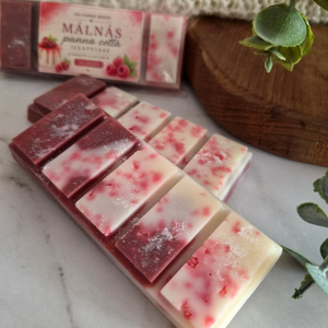 Málnás panna cotta illatviasz, igazi málnás desszertélmény - Meska.hu