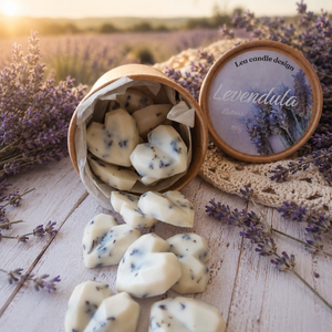 Levendula illatviasz aromalámpába, kézműves, nyugtató lakásillatosító - otthon & életmód - gyertya, illat, aroma - illatviasz - Meska.hu