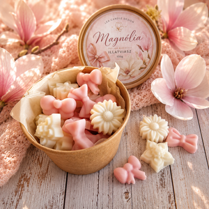 Magnólia illatviasz, a tavaszi virágzás eleganciája - otthon & életmód - gyertya, illat, aroma - illatviasz - Meska.hu
