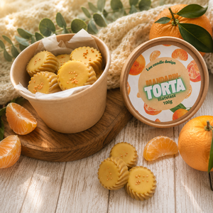 Mandarintorta illatviasz, édes citrusos élmény - Meska.hu