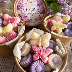 Orgona illatviasz, a virágzó orgonabokrok illata - otthon & életmód - gyertya, illat, aroma - illatviasz - Meska.hu