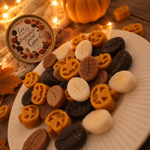 Pumpkin Spice Latte illatviasz - otthon & életmód - gyertya, illat, aroma - illatviasz - Meska.hu