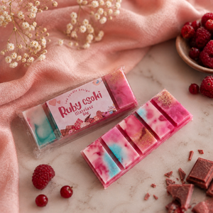 Ruby csoki illatviasz � gyümölcsösen édes és krémesen csokoládés illatkülönlegesség. - Meska.hu