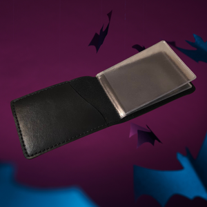 Szuperhős bőr igazolványtartó  személyre szabható, extra kártyatartóval - táska & tok - pénztárca & más tok - kártyatartó & irattartó - Meska.hu