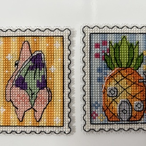 Sponyabob hűtő mágnes  - otthon & életmód - konyhafelszerelés, tálalás - konyhai dekoráció - hűtőmágnes - Meska.hu