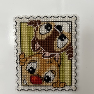 Chip and Dale hűtő mágnes , Otthon & Életmód, Konyhafelszerelés, tálalás, Konyhai dekoráció, Hűtőmágnes, Hímzés, MESKA