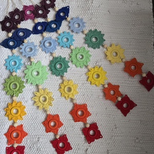 Csakrafüggő, Otthon & Életmód, Dekoráció, Fali és függő dekoráció, Függődísz, Horgolás, MESKA