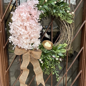 Tavaszi ajtókopogtató - otthon & életmód - dekoráció - ajtó- és ablak dekoráció - ajtódísz & kopogtató - Meska.hu